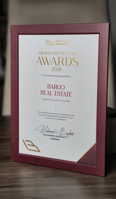 Binghatti Broker Recognition Awards 2026