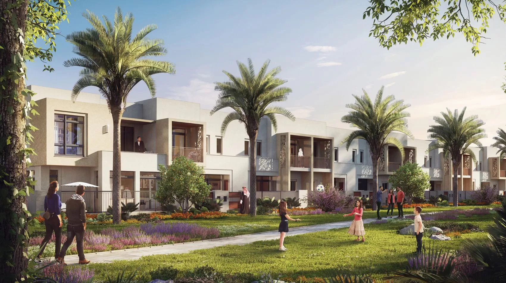 Hayat Townhouses: Eine blühende Gemeinschaft im Town Square Dubai