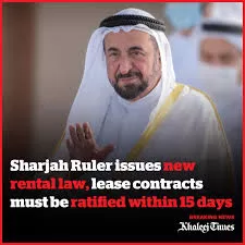 sharjah tenancy contract law no.2 of 2007