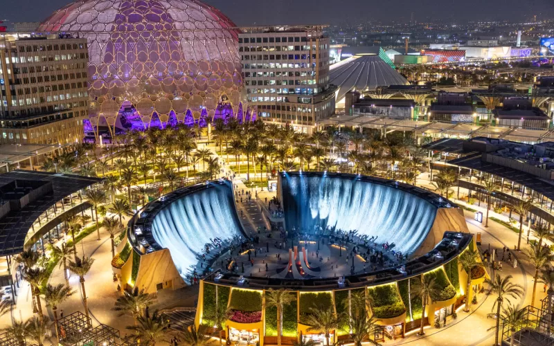 master plan for Expo City Dubai